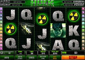 Incredible hulk slot machine guide