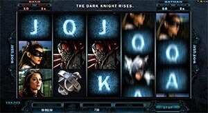 The dark knight rises slot game