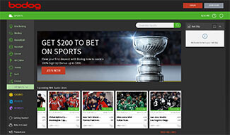 Bodog sportsbetting screenshot