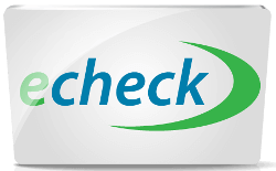 E-check at an online casino