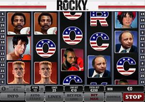 Rocky online slots game