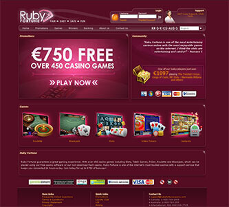 Ruby Fortune screenshot