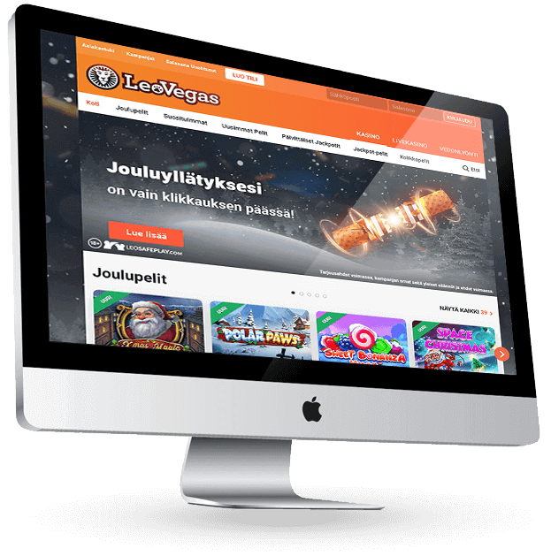 LeoVegas Casino Review screenshot