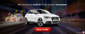 Join the Race to Own a Brand New Audi at Slots Magic